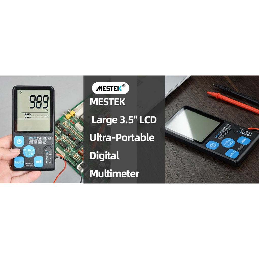 DM90 мини мультиметр Высокоточный цифровой многофункциональный мультиметр автоматический диапазон прибор для замера, измеритель емкости