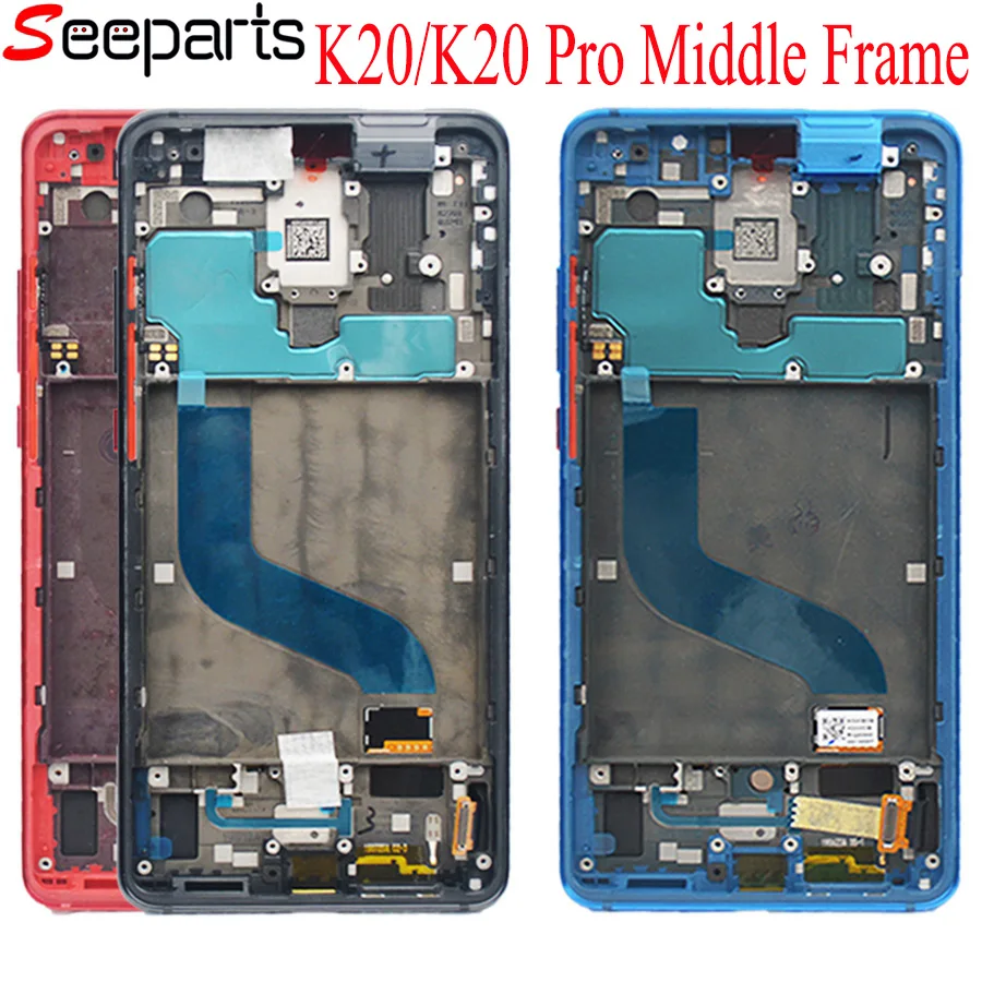 Передняя рамка для Xiaomi mi 9T Red mi K20 Pro mi ddle рамка mi d Корпус Лицевая панель шасси для Xiaomi mi 9T Pro передняя рамка