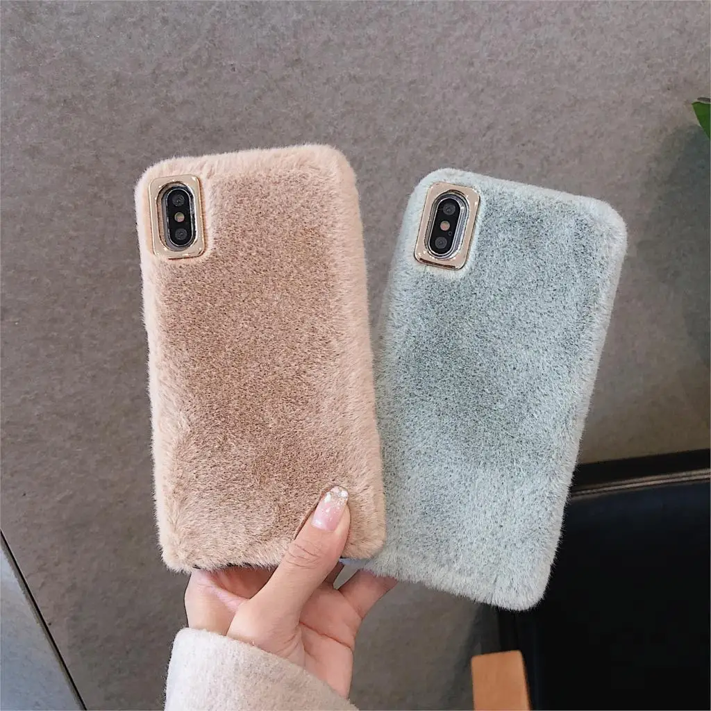 Меховой чехол для sony Asus Zenfone 4V Selfie Pro 3 Max Go Live 2 Laser ZE554KL ZC520KL ZC554KL V520KL ZD553KL ZD552KL ZE552KL