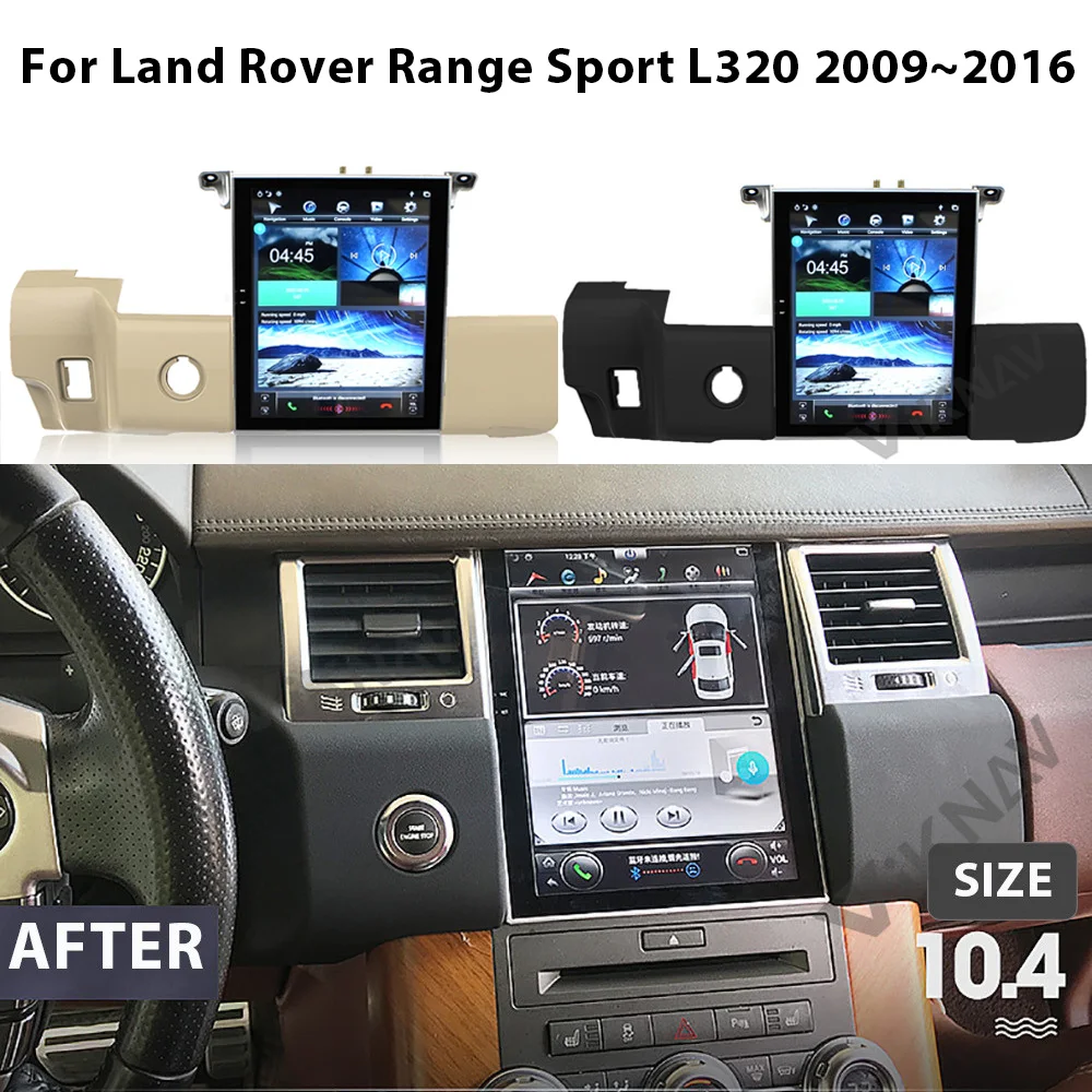 For Land Rover Range Sport L320 2009 2010 2011 2012 2013 Tesla Screen ...