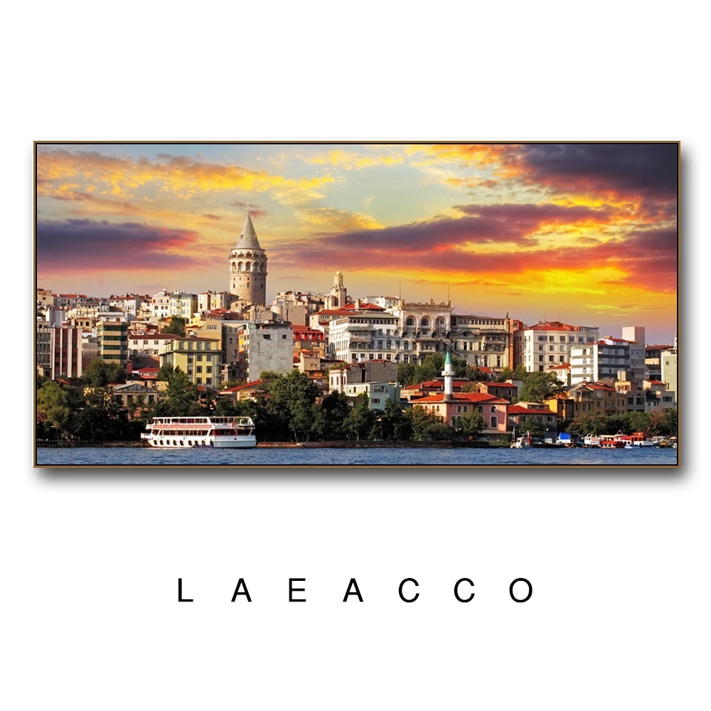 Laeacco настенные картины на холсте, каллиграфический декор, картины для гостиной, спальни, Настенный декор, искусство