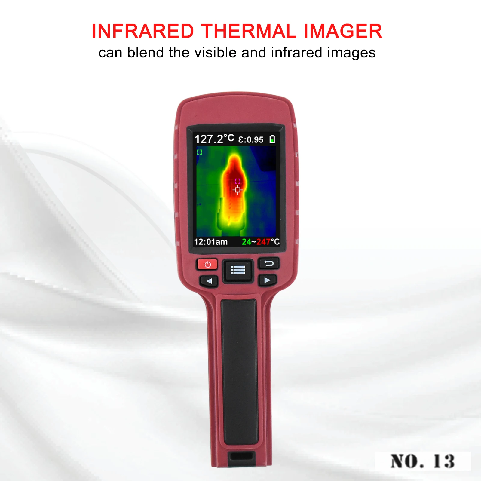 Jd109 Infrared Thermal Imager Sensor Floor Heating Detector