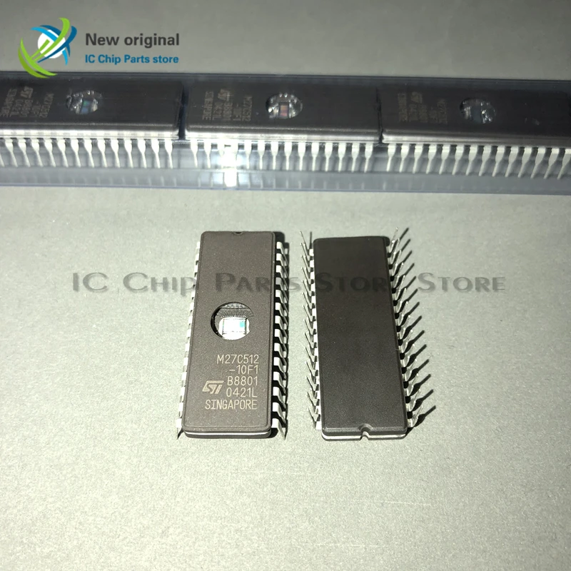 10 шт. ST M27C512-12F1 M27C512-10F1 27C512 DIP-28 блоки EPROM чипы Привод IC