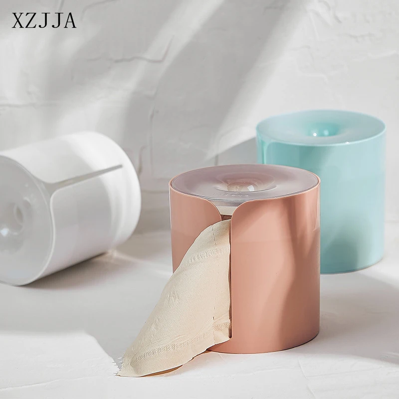 XZJJA Creative Nordic Style Toilet Paper Holder Wall Mounted Toilet Roll Holder Home Paper Towel Holder WC Accessories
