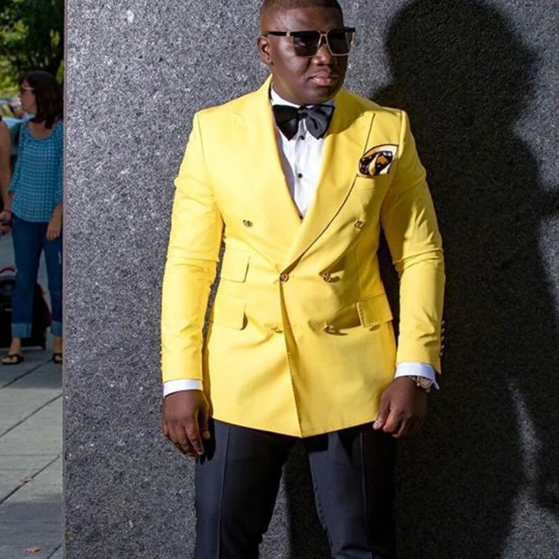 Yellow-Double-Breasted-Prom-Suits-for-Men-slim-fit-2-piece-Custom-Casual-Wedding-Groom-Tuxedos