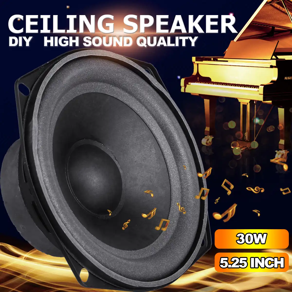 5.25 inch car speakers with good bass