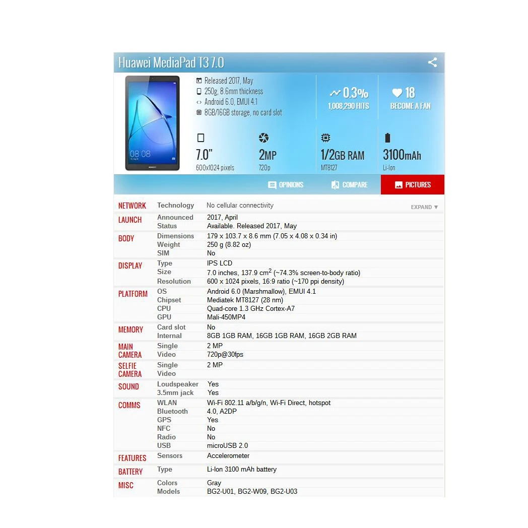 Original Lcd Original para Huawei Mediapad t3 7.0 4g Bg2-w09 Bg2-u01 Bg2-u03 Display Lcd Tela de Toque Digitador Assembléia com Quadro 7.0 Painéis e LCDs p/ tablet - Imagem 4