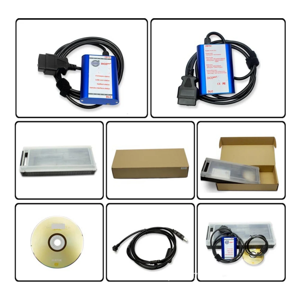 2014D Super Dice Pro+ Diagnostic Communication Equipment for Volvo With Multi-language