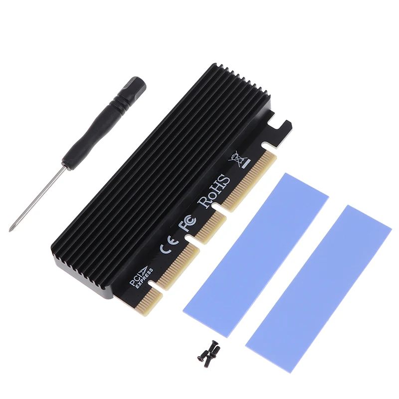 M.2 NVMe SSD адаптер M2 Для PCIE 3,0X16 контроллер карты M ключ интерфейсная карта 1 шт