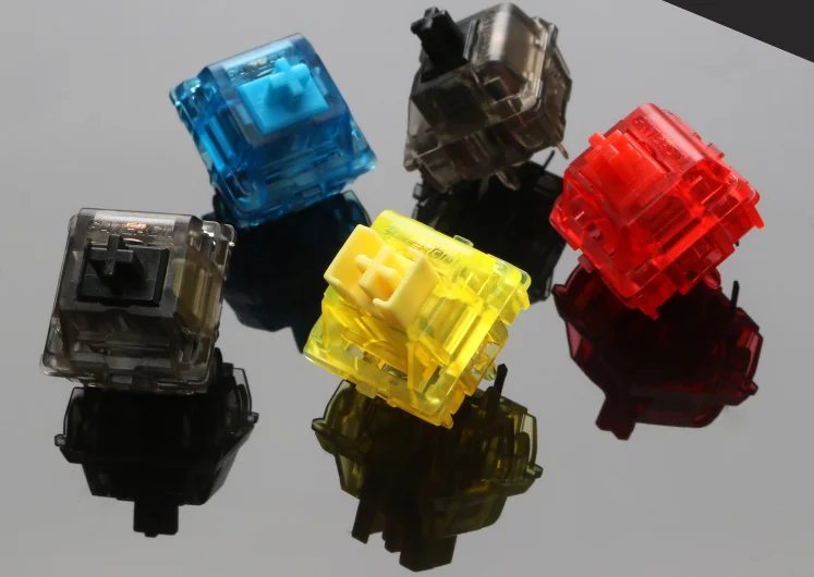 Gateron чернила V2 переключатель 5 pin переключатели SMD RGB бесшумного для Механическая