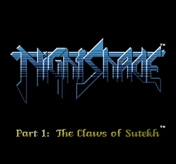 

Nightshade 60 Pins English Version Game Cartridge for 8 Bit 60pin Game Console