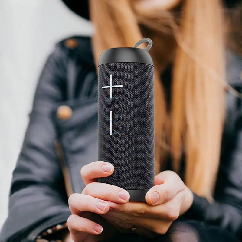 Беспроводной Bluetooth динамик s Ipx6 Водонепроницаемый сабвуфер Tws соединение динамик 14 Вт стерео звук динамик s открытый динамик s с M