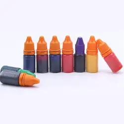 Tampon encreur personnalisé photosensible, huile pour bureau, rapide, séchage du tampon encreur, recharge d'encre, tampon scolaire, 10ml, C2W9 