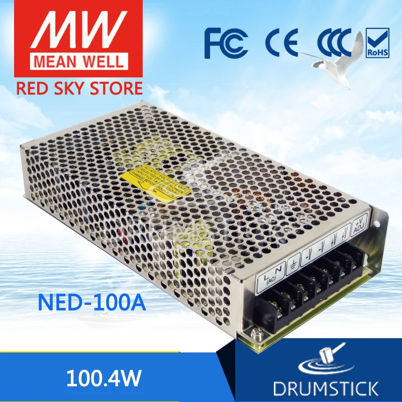 Meanwell NED 100A meanwell 100 4 Вт двойной выходной импульсный источник питания|Импульсный