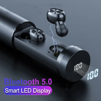 

B9 TWS Bluetooth Earphone 8D HIFI Stereo Wireless Earbus With LED Digital Display For Redmi Samsung Hands free Sports Headsets