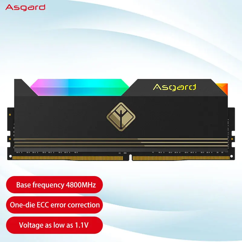 Asgard DDR5 4800 DR5 ОЗУ RGB 16GBX2 МГц оперативная память UDIMM внутренняя для настольного ПК
