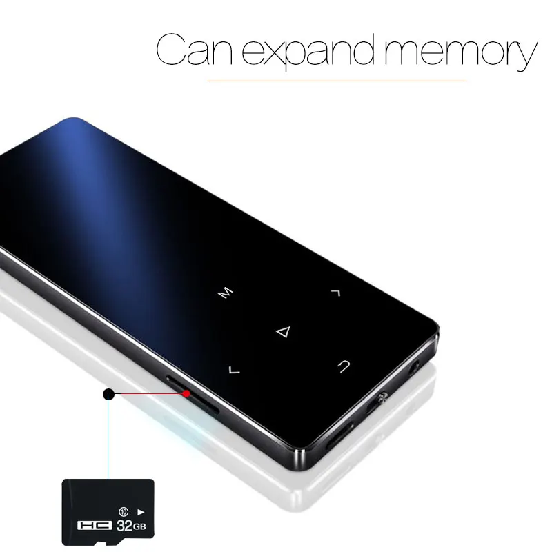 IQQ Новый X22 MP4 Vedio плеер с bluetooth динамиком сенсорный экран и встроенный 16 Гб Hi Fi