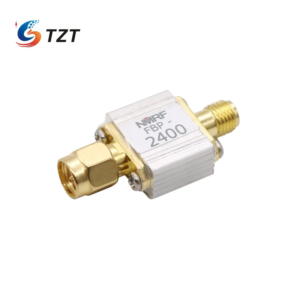 TZT FBP-2400 2,4G 2450MHz RF полосовой фильтр SMA интерфейс для Wi-Fi Bluetooth, ZigBee анти-помехи