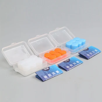

6Pcs/set Soft Silicone Ear Plugs For Travel Sleep Rest Prevention Noise Reduction Anti-noise Hearing Protection Ear Plugs