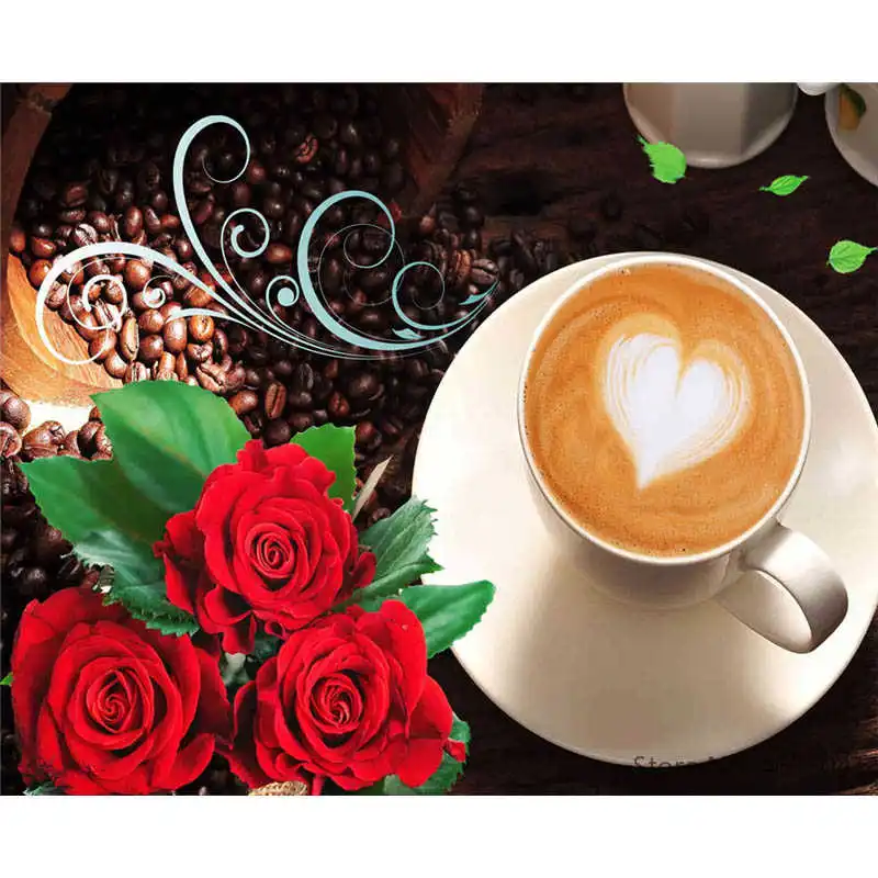 Картина по номерам рамки Раскраска домашний декор картины цветы ваза украшения