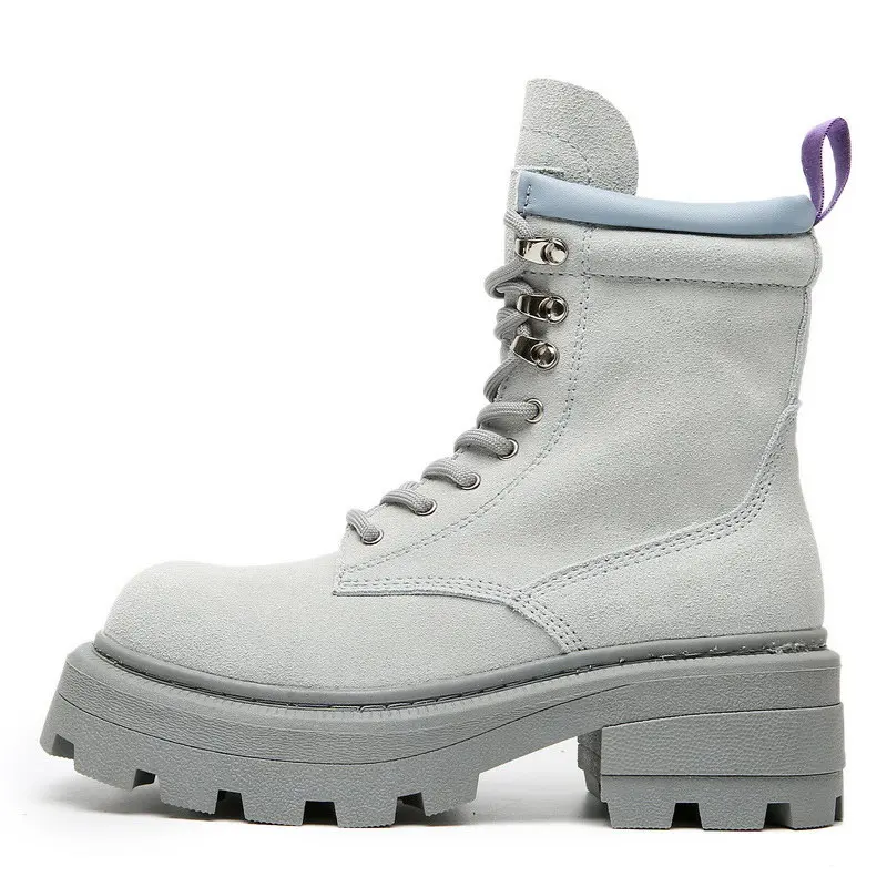 womens grey work boots