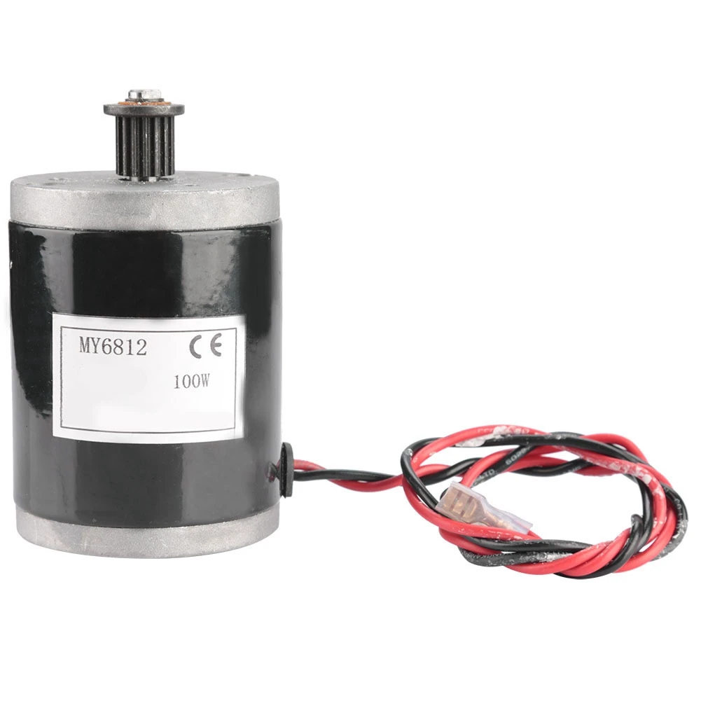 12 V/24 V 100W Матовый моторный самокат металлический дигатель для маленьких Surf электрический скутер Запчасти аксессуары