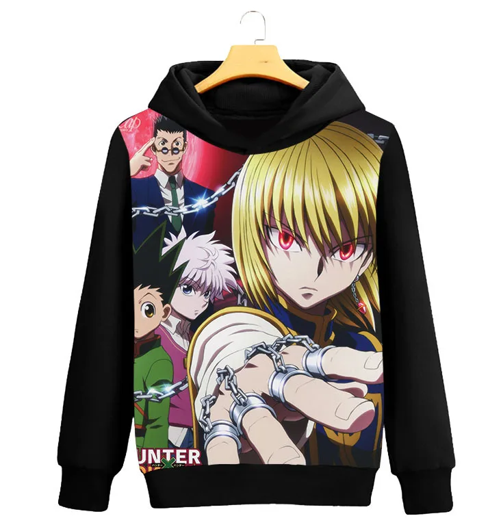 HUNTERXHUNTER GON · FREECSS Killua Zoldyck/костюмы для косплея для мальчиков; толстовка; одежда для игр
