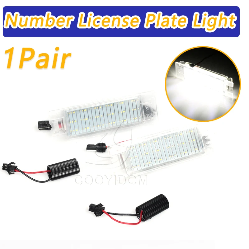 zafira number plate bulb