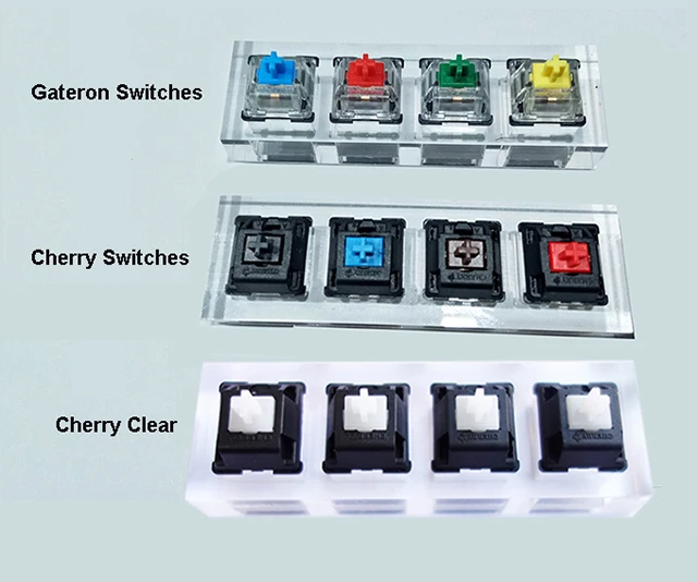 Алюминиевый анодированный каркас переключатель Gateron Cherry Switch MX защитный