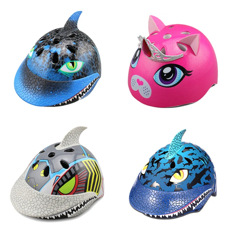 3-7 kids bicycle Helmet for Children Cycling bike Helmets Riding Animal Skating Roller Inline longboard Skateboard 48-54cm 3-7 kids bicycle Helmet for Children Cycling bike Helmets Riding Animal Skating Roller Inline longboard Skateboard 48-54cm
