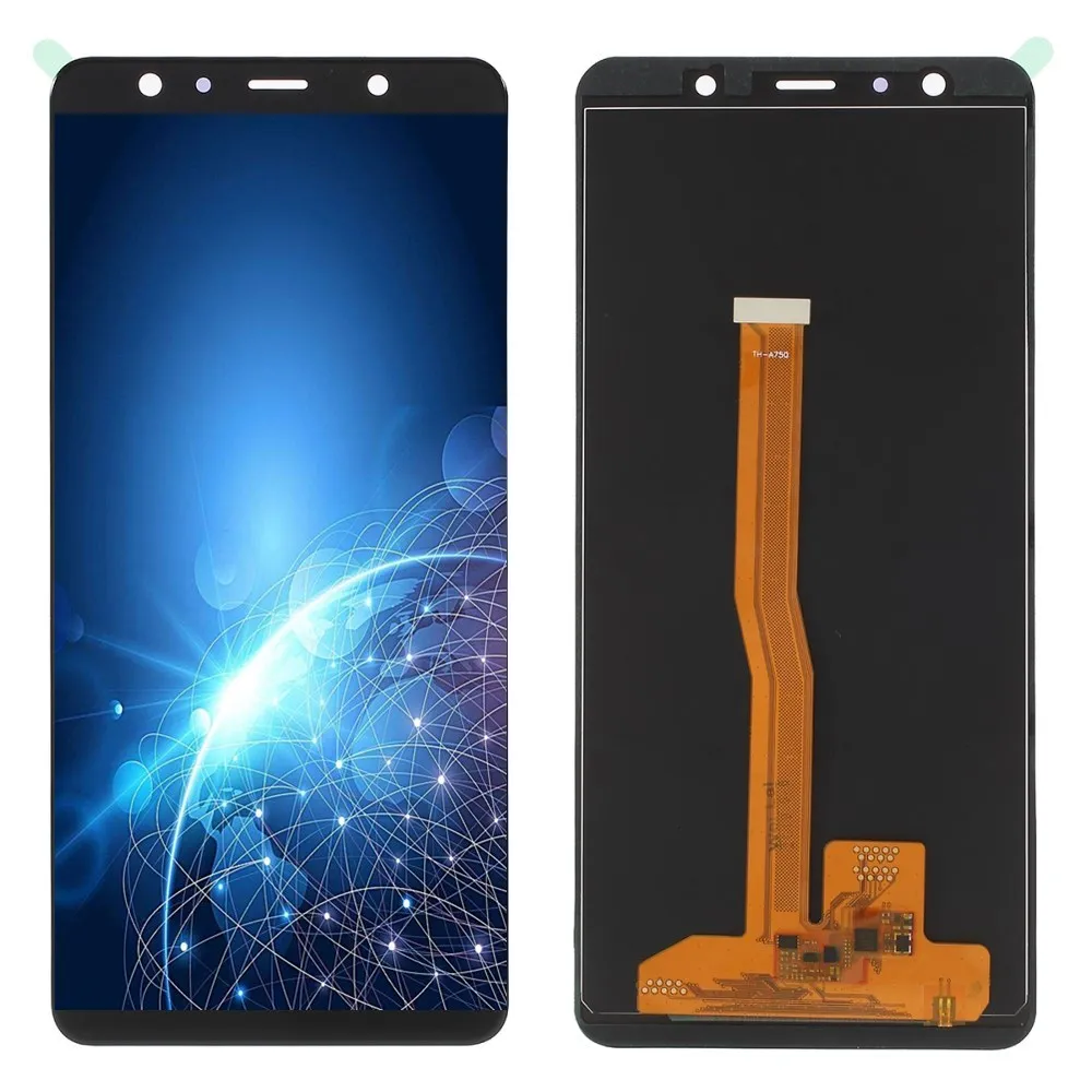 6,0 дюймов Super AMOLED lcd s для samsung Galaxy A7 A750 SM-A750F A750F с рамкой ЖК-дисплей с сенсорным экраном в сборе