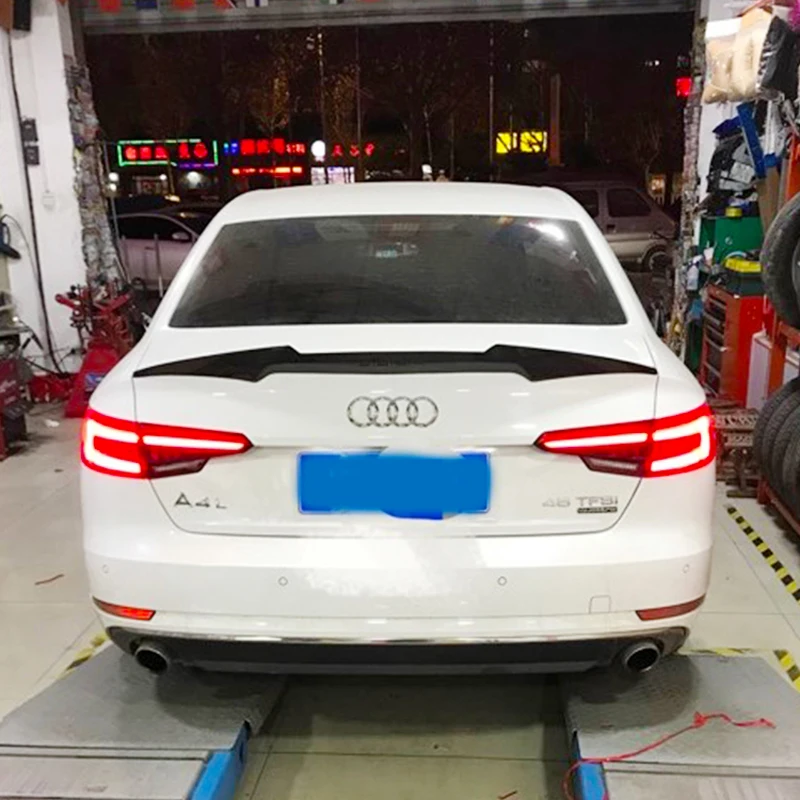Для Audi A4 B9 2017 2018 2019 автомобильное украшение Высокое качество ABS пластик Краска