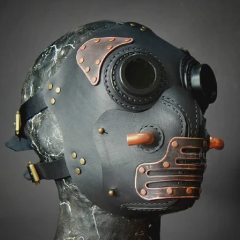 

Manual Leather Pattern Drawing Steam Punk Style Black Ghost Mask Pattern Drawing Leather Pattern Drawing Pattern