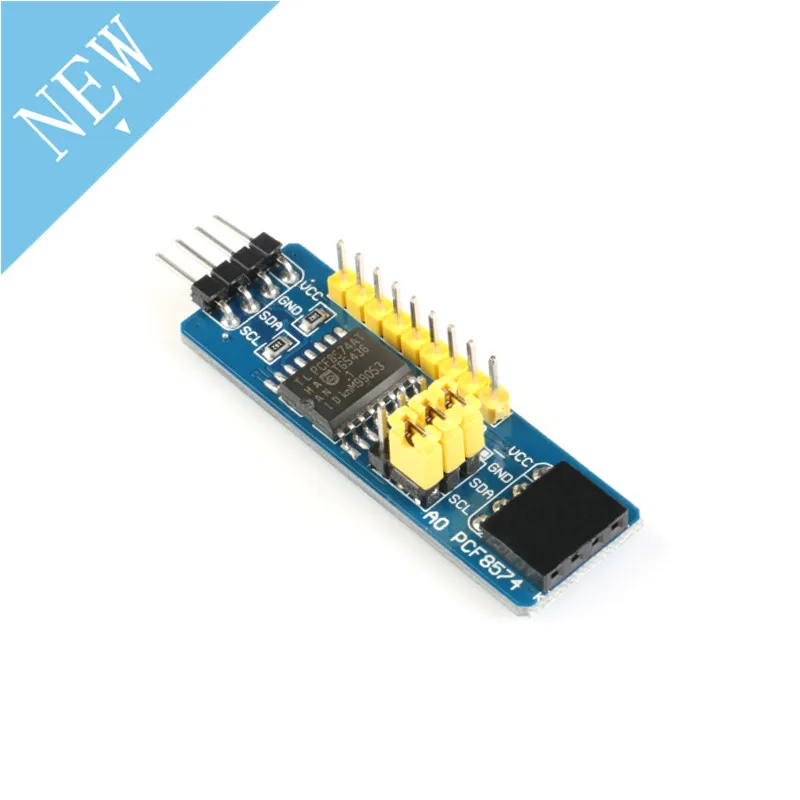PCF8574 PCF8574T I/O I2C межсоединений интегральных схем Порты и разъёмы Интерфейс модуль расширения на 8-битный ввода-вывода I2C-Bus оценки макетная плата