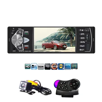 

1 Din 4 Inch Car Stereo Remote Control MP5 Bluetooth MP3 Player Rearview Camera Pantalla Estereo Auto Audio Radio USB TF AUX
