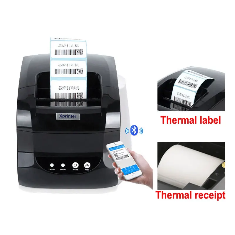 

high speed 127mm/s USB port Barcode Label Printer sticker printer Thermal barcode printer bar code printer