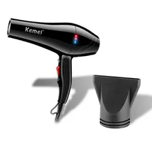 Kemei KM-8853 бытовой фен для волос Профессиональный фен высокой мощности горячий и холодный ветер