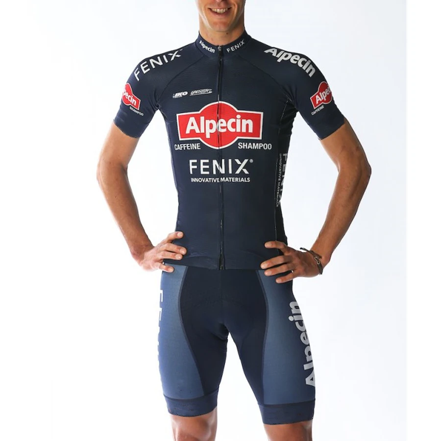 

2020 New ALPECIN FENIX Pro team summer men triathlon outdoor skinsuit cycling ropa MTB ciclismo jumpsuit set bike race clothes