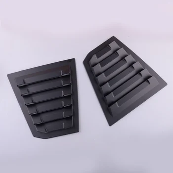 

1Pair Matt Black Rear Side Window Quarter Scoop Louver Shutter Cover Trim ABS Fit For Chevrolet Cruze 2016 2017 2018 2019