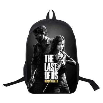 

16inch Backpack Men 2020 The Last of Us Part 2 Schoo Bags for Girls Kids Backpack Boys Mochila The Last of Us Bag Laptop Bagpack