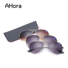 Ahora сплав бифокальные Солнцезащитные очки с диоптриями мужские деловые солнцезащитные очки при дальнозоркости очки+ 1,0+ 1,5+ 2,0+ 2,5+ 3,0+ 3,5+ 4,0