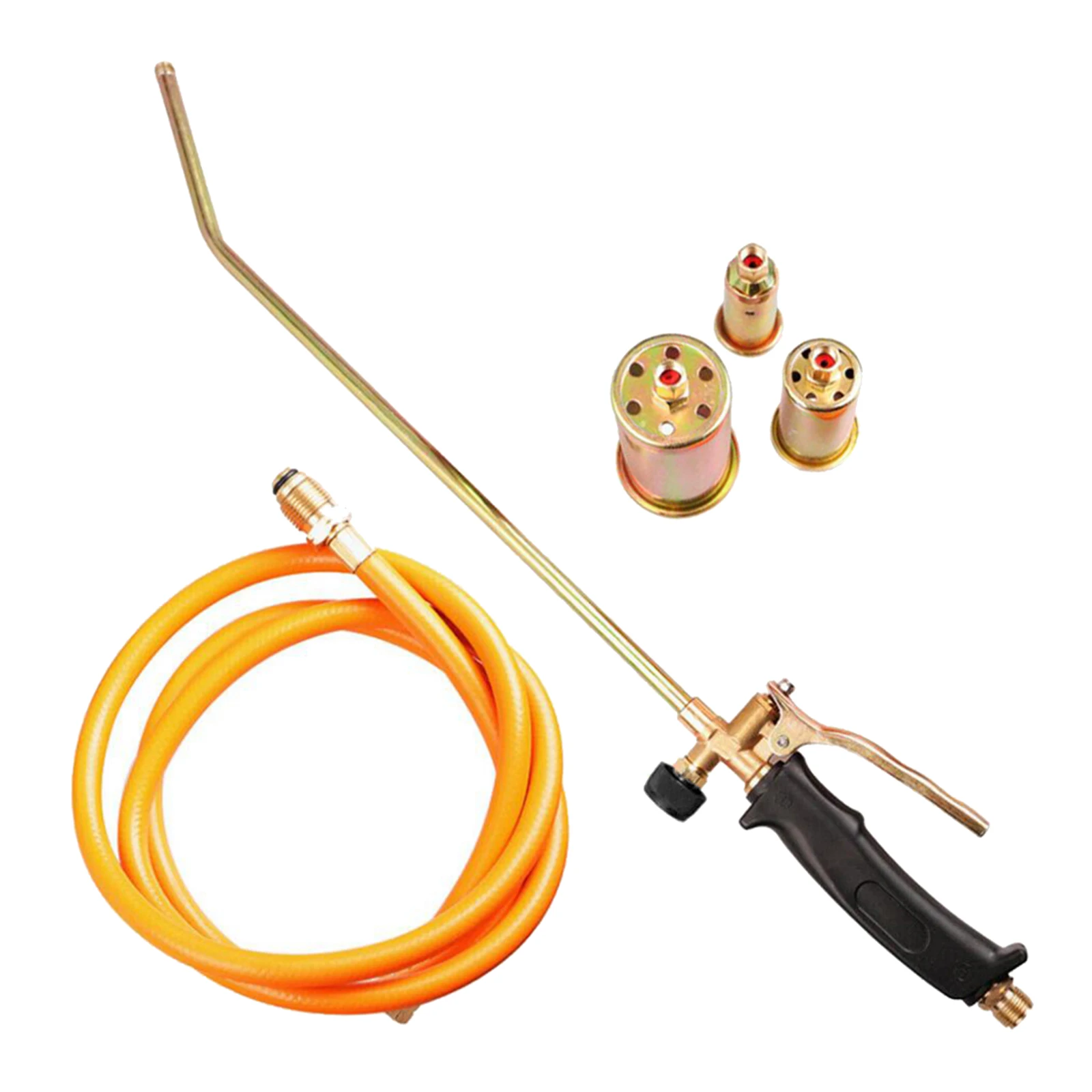 Propane Gas Welding Torch Killer Grass Shrub Garden Kill Burner Kit Propane Torch with 150cm Extension Hose