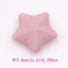 quartz pink 50pcs