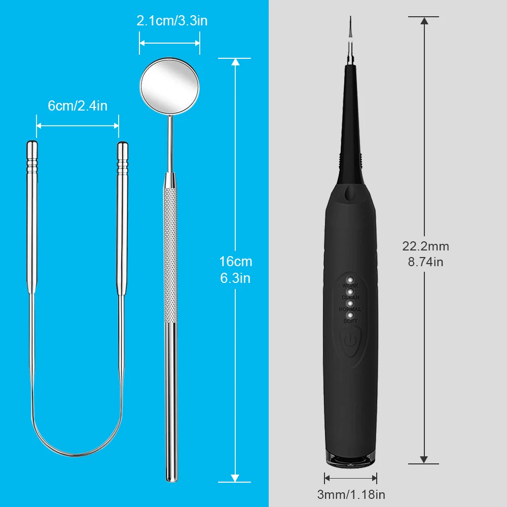 Стоматологические средства для удаления зубного камня, портативный Электрический звуковой стоматологический инструмент для удаления зубного камня, отбеливающий стоматологический инструмент, Прямая поставка