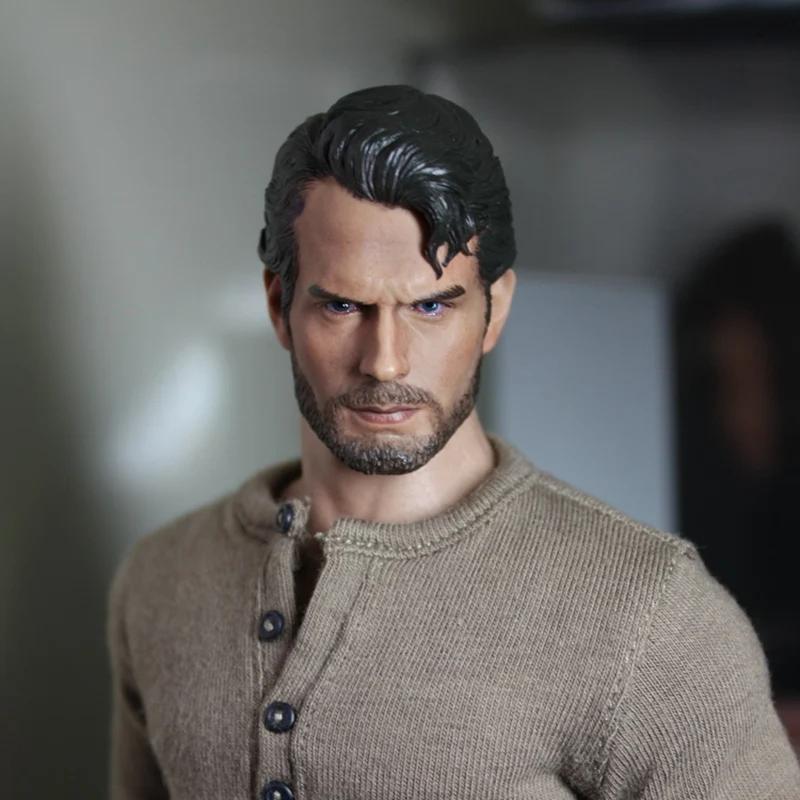 

1/6 Scale Collectible Figures Accessories Henry Cavill Head Sculpt For 12" Male Action Figure Doll,Body Not Included B0191