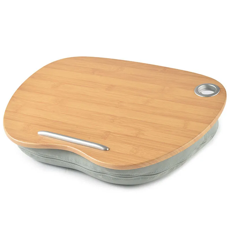 Laptop Table Multifunction Knee Lap Desk Lazy Tables Laptop Stand Holder for 14 Inch Computer Portable Office Home Nap Pillow