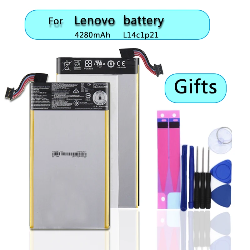 3,7 V 15.8WH L14C1P21 Батарея для lenovo MIIX 3 MIIX3-830 серии L14C1P21 запасная батарея для мобильного телефона