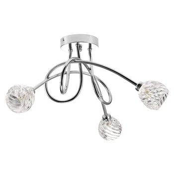 

New Led Chandelier For Living Room Bedroom Home Chandelier 40W Bulb Led Hanglight Lustre Crystal Chandeliers Lamp