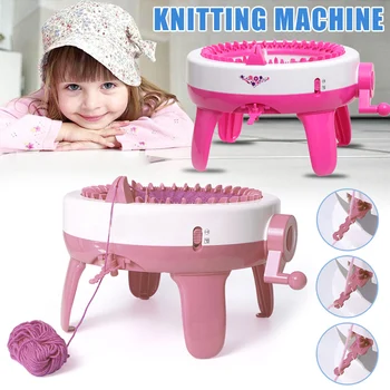 

New Hot 40 Needles Large Size Knitting Loom DIY Scarf Hat Hand Weaving Machine Toys for Kid Adult SMD66