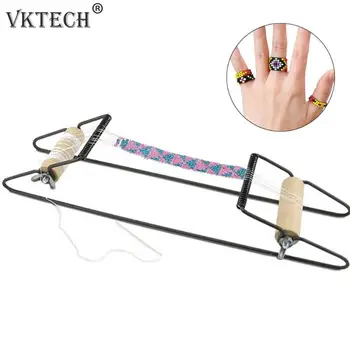 

DIY Wood Weaving Beading Loom Kit Bracelet Jewelry Handmade Knitting Tool Jewelry Knitting Machine Weaving Beading Machine